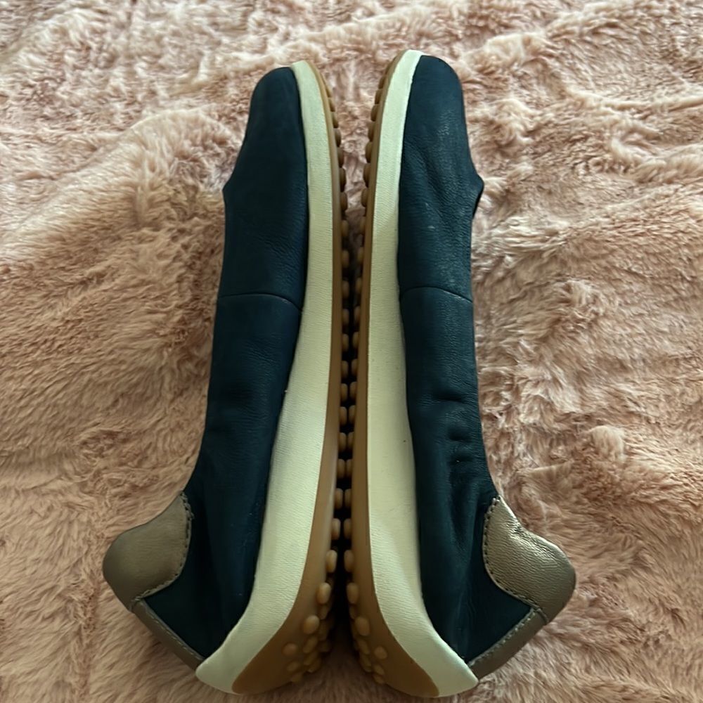 NEW Caslon comfy flat leather navy blue 6.5 - Picture 8 of 11